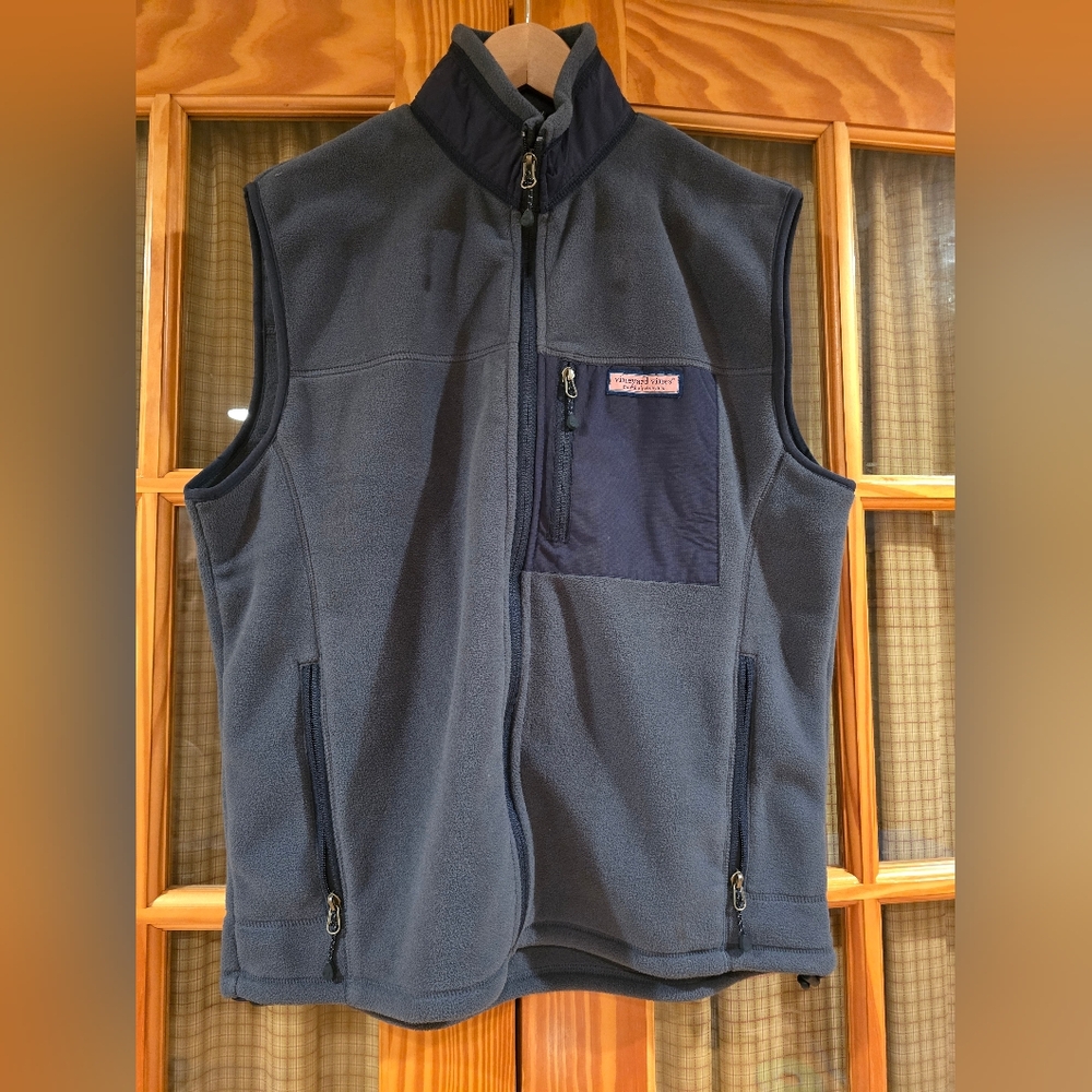 Vineyard Vines Fleece Men Vest